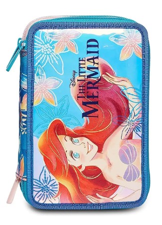 Astuccio Scuola Completo 3 Zip La Sirenetta Watch Me Shine